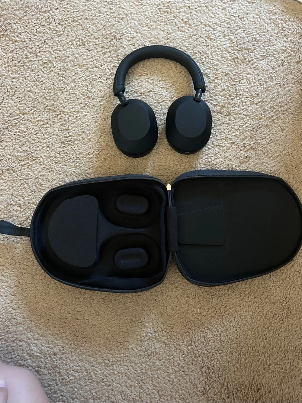 Sony Over-Ear Wireless Headphones — Black